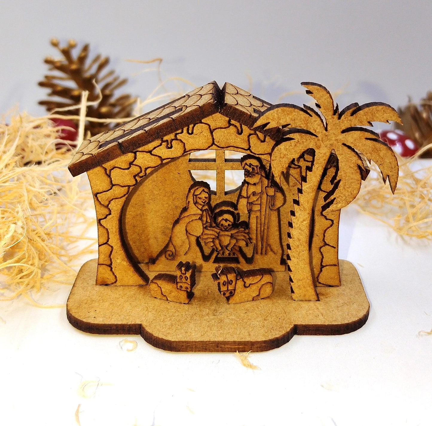 MINI PESEBRES NAVIDEÑOS