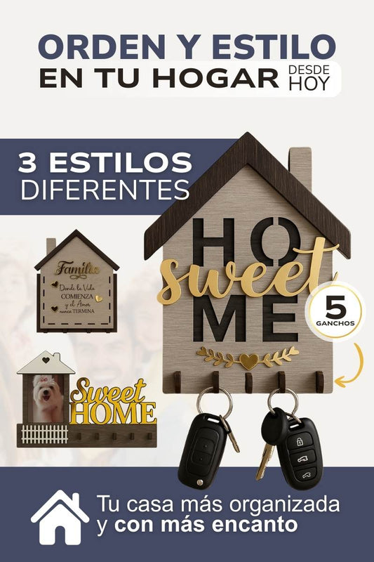 Porta llaves de pared